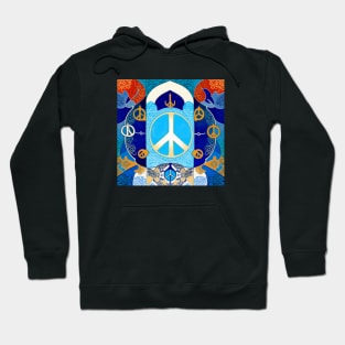 Anti War Peace Sign design protest war peace Israel Palestine Hoodie